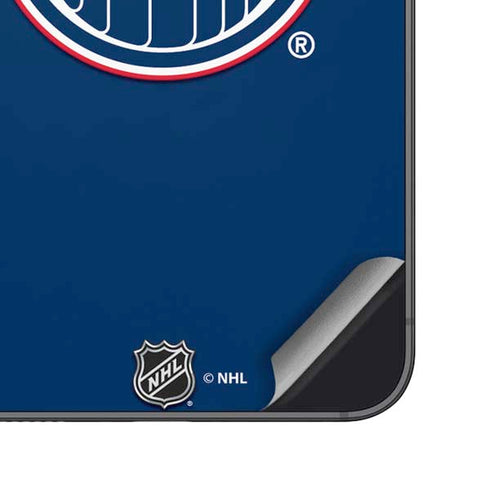 NHL Edmonton Oilers Solid Background Galaxy S25 Skin